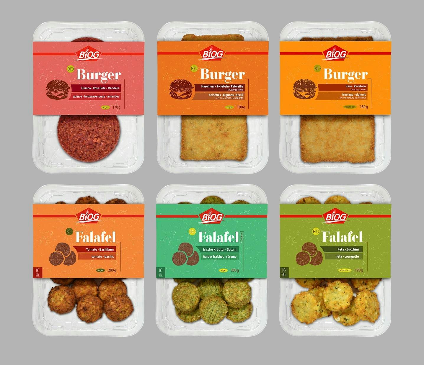 BIOG 6 Burger und Falafel