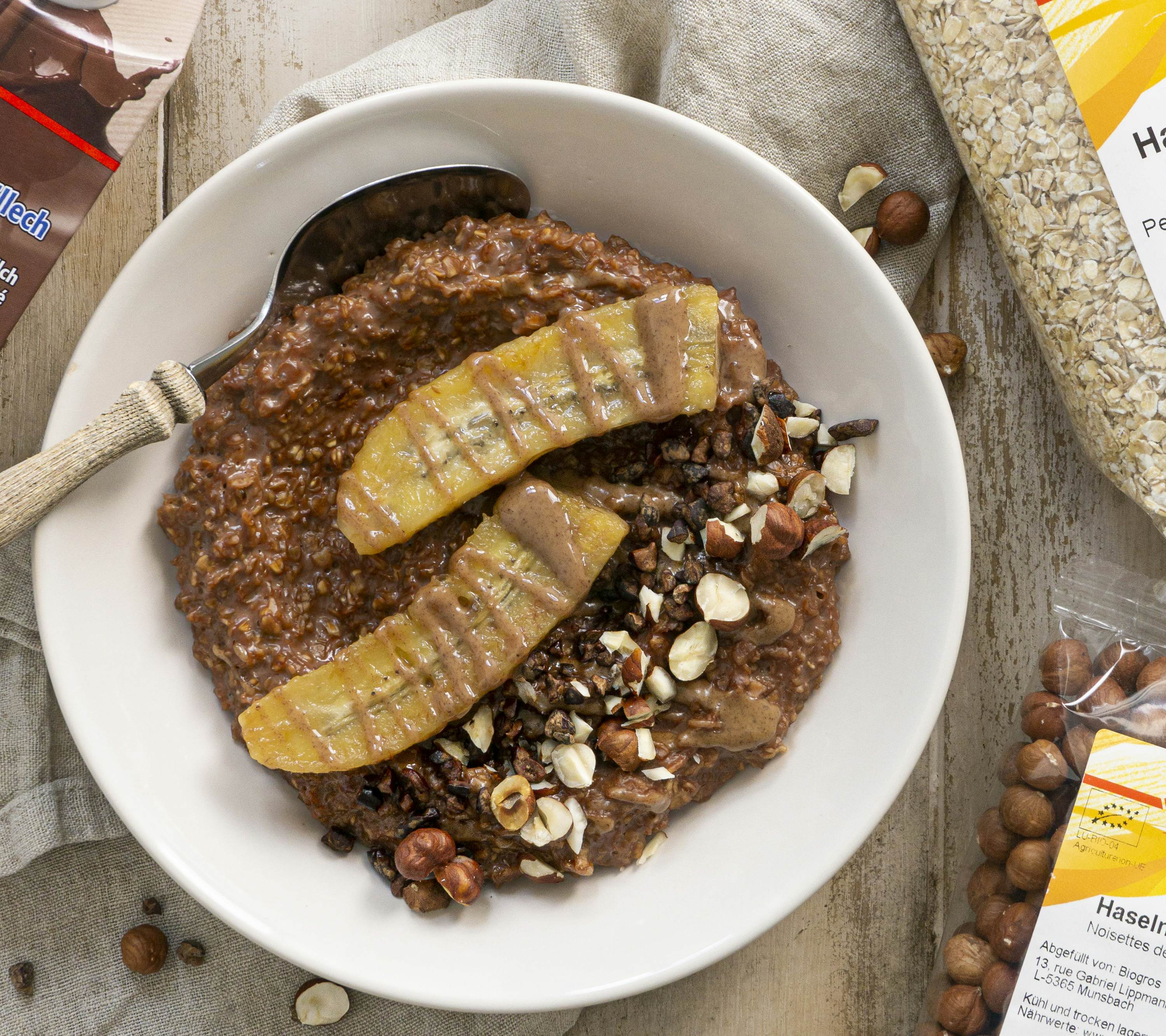 Chocolate Banana Porridge Website