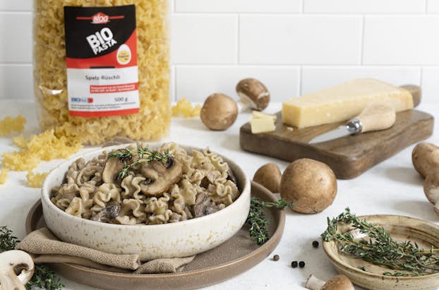 Mushroom Pasta Website