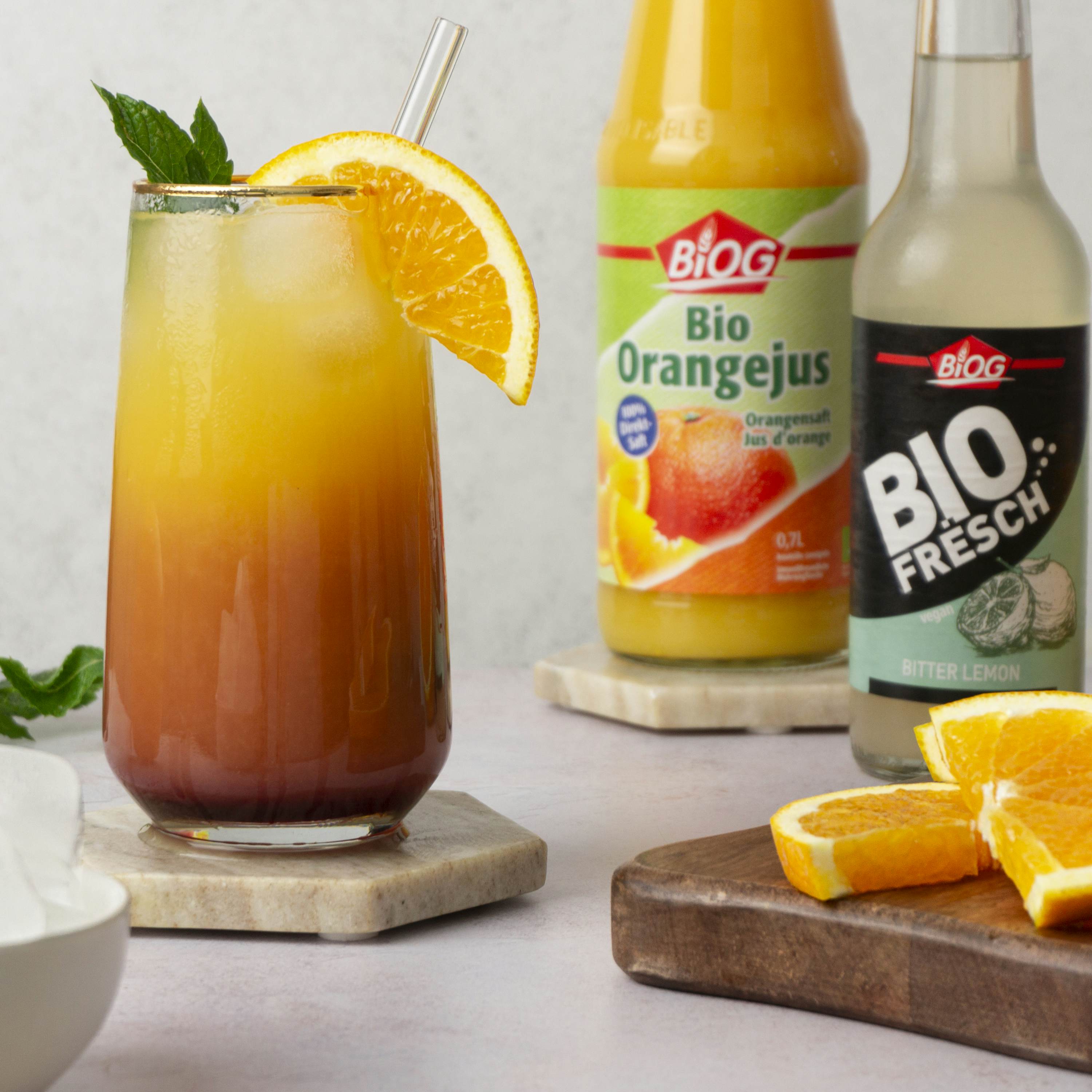 Sunrise Mocktail Website