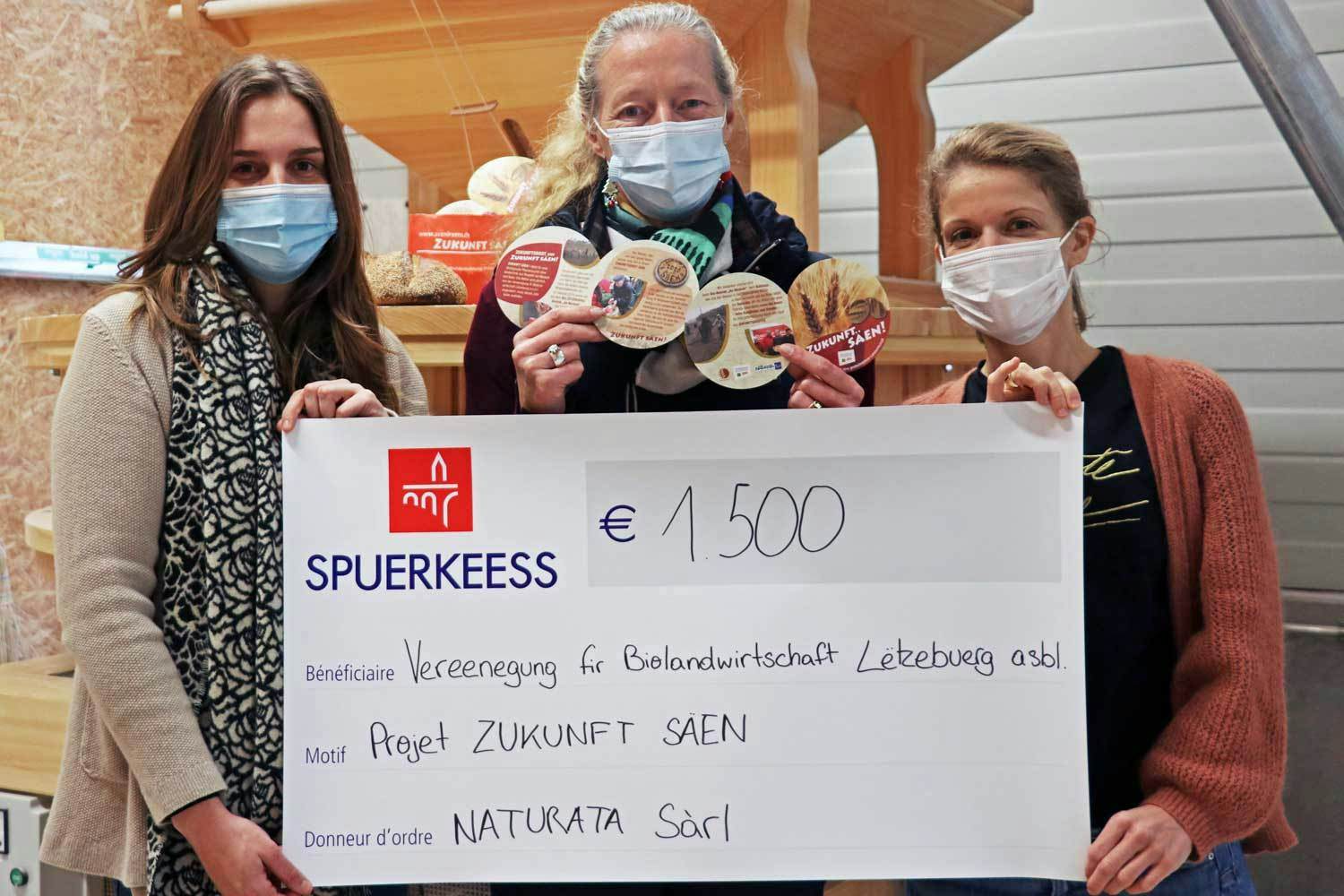 ZUKUNFT SAEN Überreichung WEB