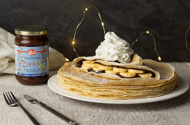 Crepes schokela banane